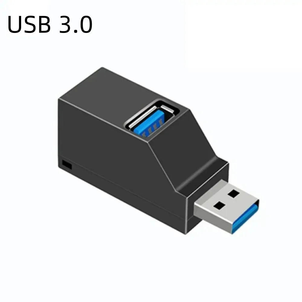 USB 3.0 HUB 3 Ports USB Expander Quick Charge USB Splitter Portable Multi Ports Power Adapter For Laptop PC Computer Accessories