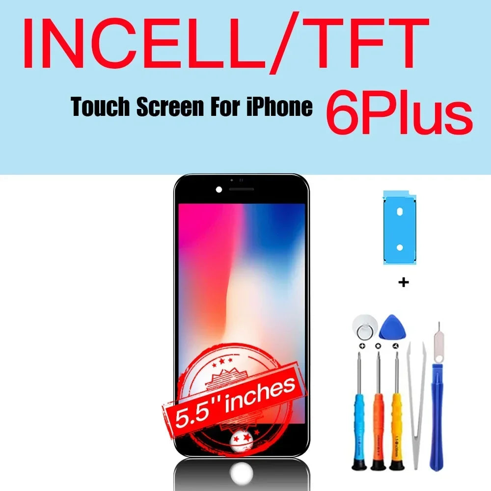 PINZHNEG High Quality Screen LCD OEM For iPhone SE 2020 8 PLUS 6 6S 7 Plus Display Incell Replacement Screen 10 Years Warranty