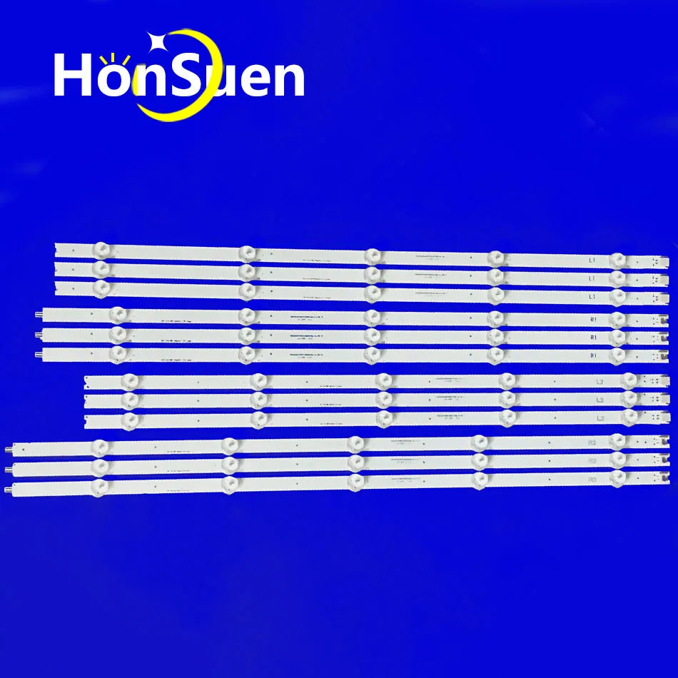 LED Backlight Strip for Phil ips 55PFH6309/88 Bars Kit TV LED Line Band HD Lens 55" V14 DRT Rev0.0 1