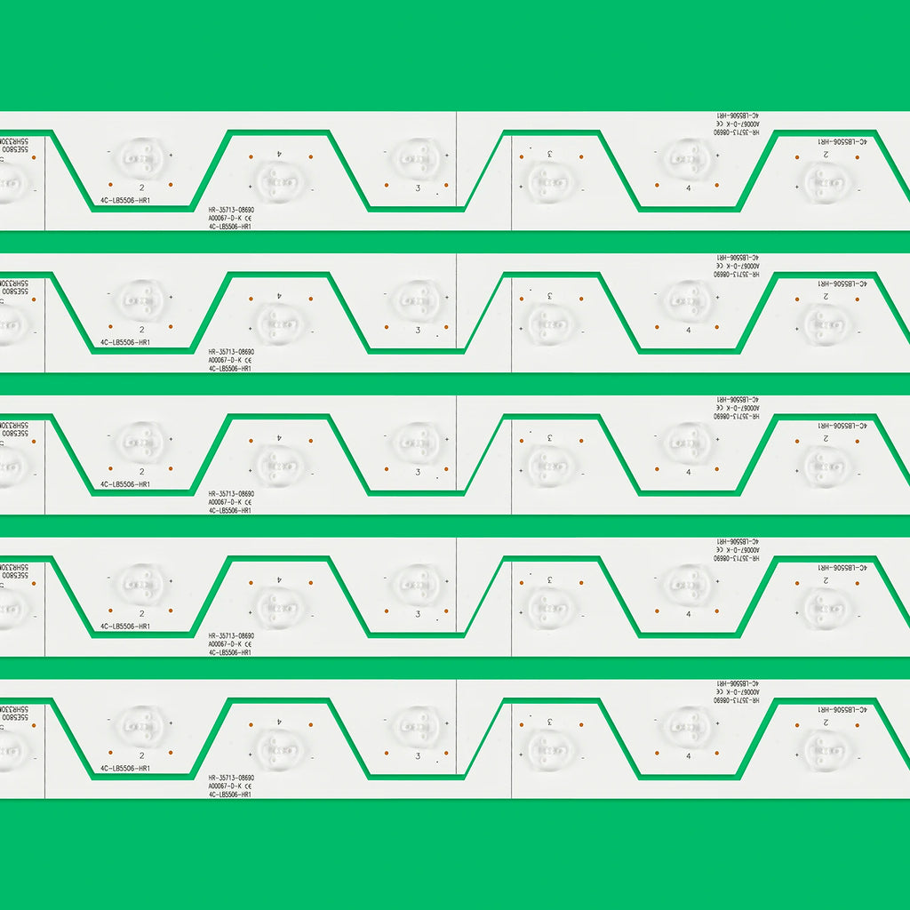 LED Backlight Strip for TCL D55A561U D55A558U 55U6500C 55U65EBC 4C-LB5506-HR1 55E5800 55HR330M06A1 Screen