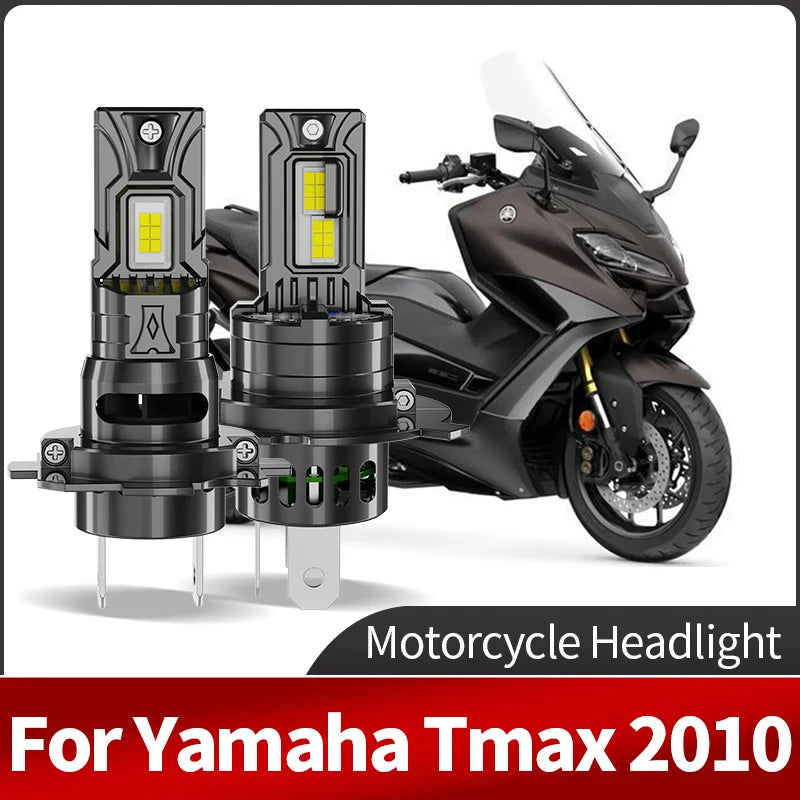 1/2PCS H7 Motorcycle Lamp 70W White 20000LM H4 9003 LED Head