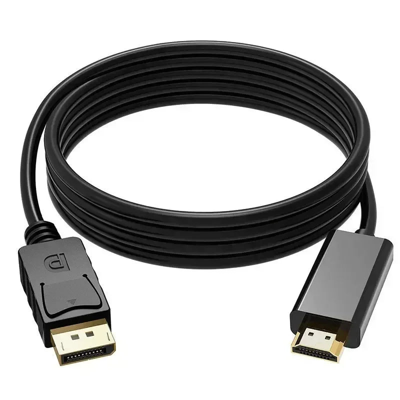 4K Ultra HD DisplayPort to AV Cable Connector High Speed Vid
