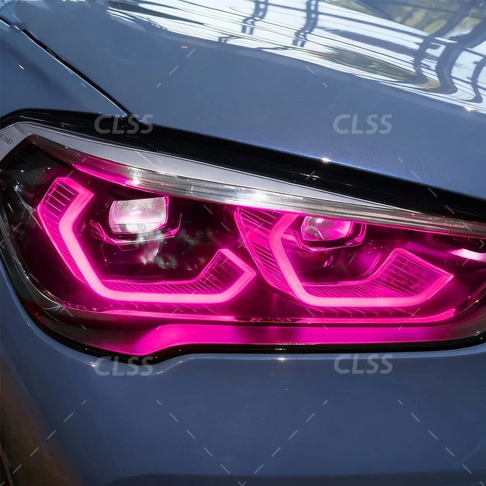 DRL LED Boards For BMW X1 F48 F49 LCI 2019-2023 ICON Headlight Daytime Running Light Turn Signal Module