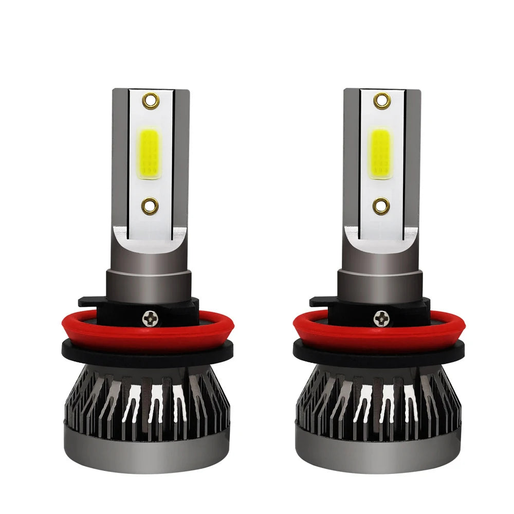 Car Light H7 LED Mini Headlight Bulbs H1 LED H4 H8 H9 H11 Headlamps Kit 9005 HB3 9006 HB4 Auto LED Lamps Canbus COB Fog Lights