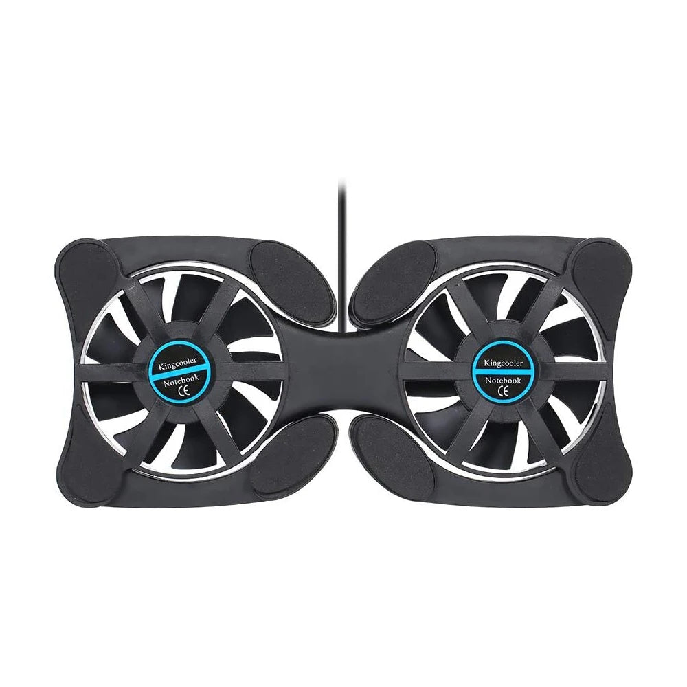 USB Mini Laptop Fan Stand Notebook Foldable Folding Fan Cool