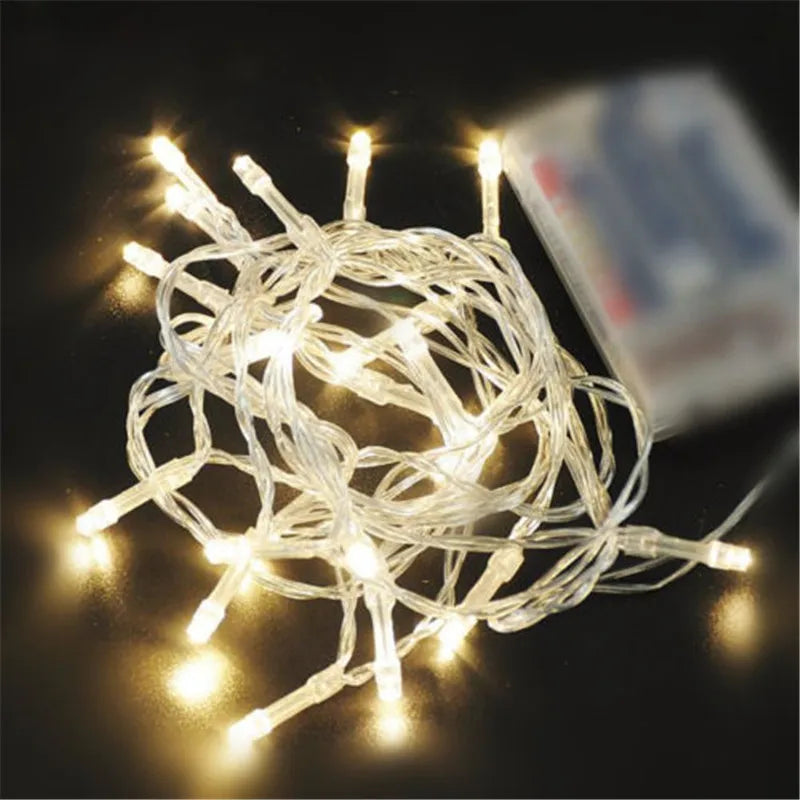 3M 6M 10M LED String Lights 3 AA Battery Operated Waterproof