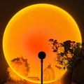1pc USB Sunset Lamp LED Rainbow Neon Night Light Projector P