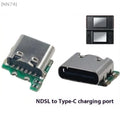 1 Pcs USB-C Charging Socket Replacement For NDSL NDS Lite US