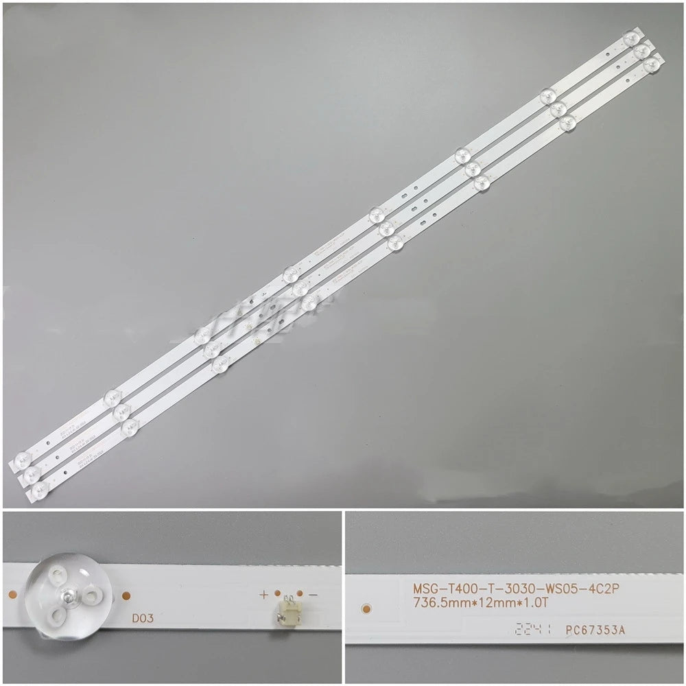 LED for F40H8000E DМ-LЕD40SBB31 40FEN1 40FЕN2 40PL11TC-SM TDTV40BS04F MSG-T400-T-3030-WS05-4C2P