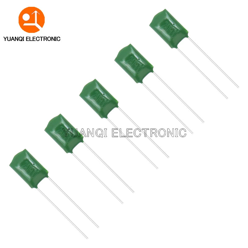 50PCS 100V Polyester Film Capacitor 330PF 470PF 560PF 102 22