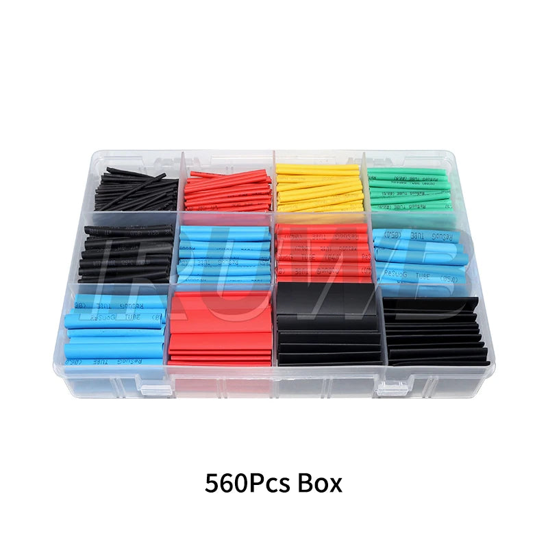 Electrical Connection Wire Cable Insulation Sleeving Heat-shrink Tubing Thermoresistant Tube Heat Shrink Wrapping Kit