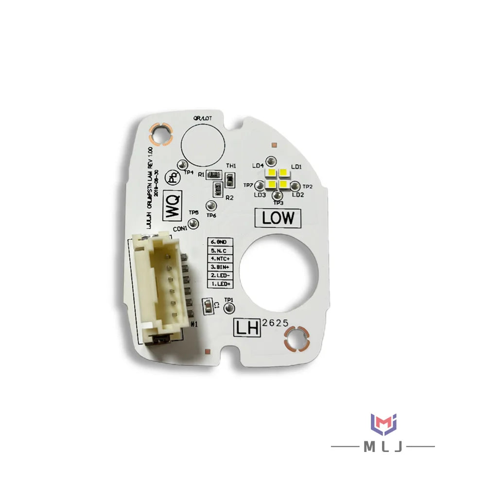 DRL Replacement LED Light Source Module Halo Angel Eyes White Board For Renault Arkana 2021-2025 Headlamp for