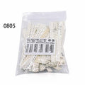 1500PCS/Set Resistors Assorted Set SMD 60 Values X 25Pcs 0R-