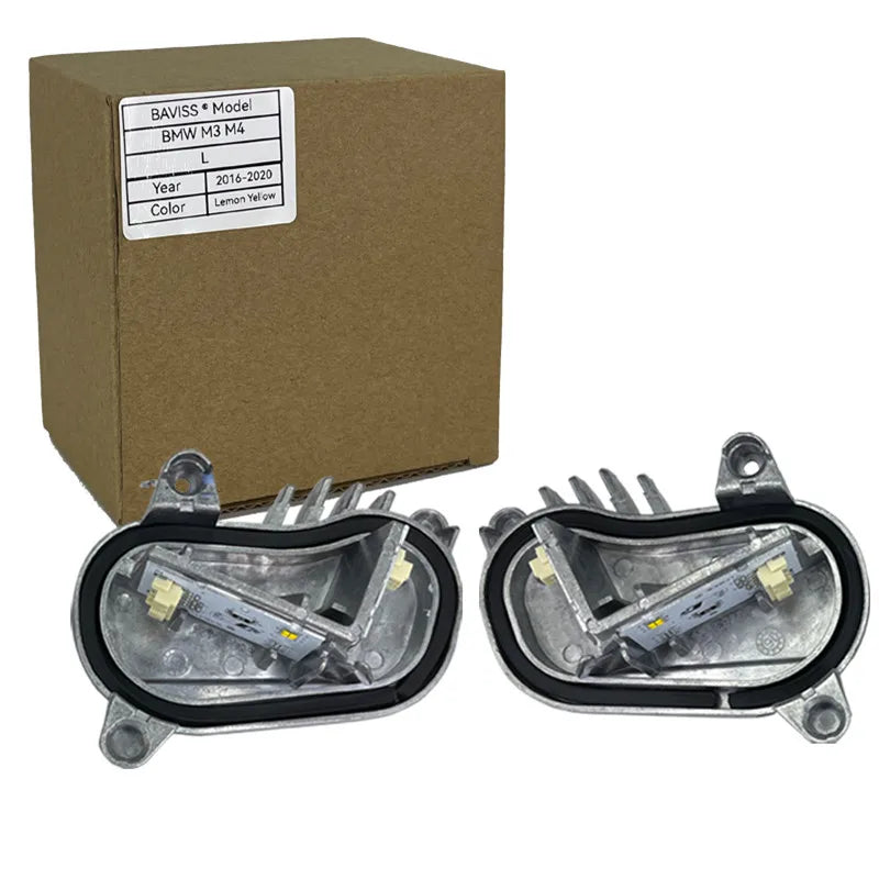 DRL yellow gold color LED Modules F80 F82 F83 lci daytime running light lemon yellow for BMW F80 F82
