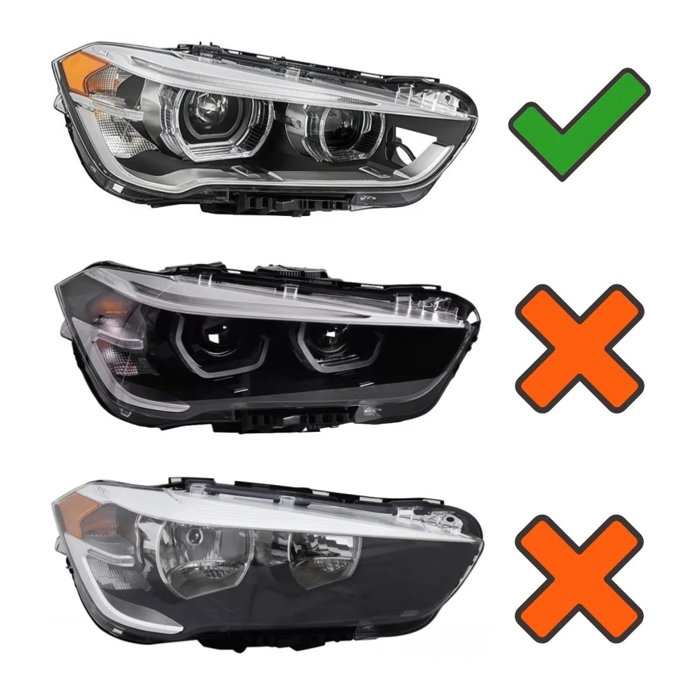 Angel Eyes DRL Board 63117428792 For BMW X1 F48 2017-2019 LED Headlight Blue Red Daytime Running Light Module