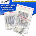 1pack 16/36/50Values 320PCS 720PCS 2500PCS 0603 0805 1206 SM