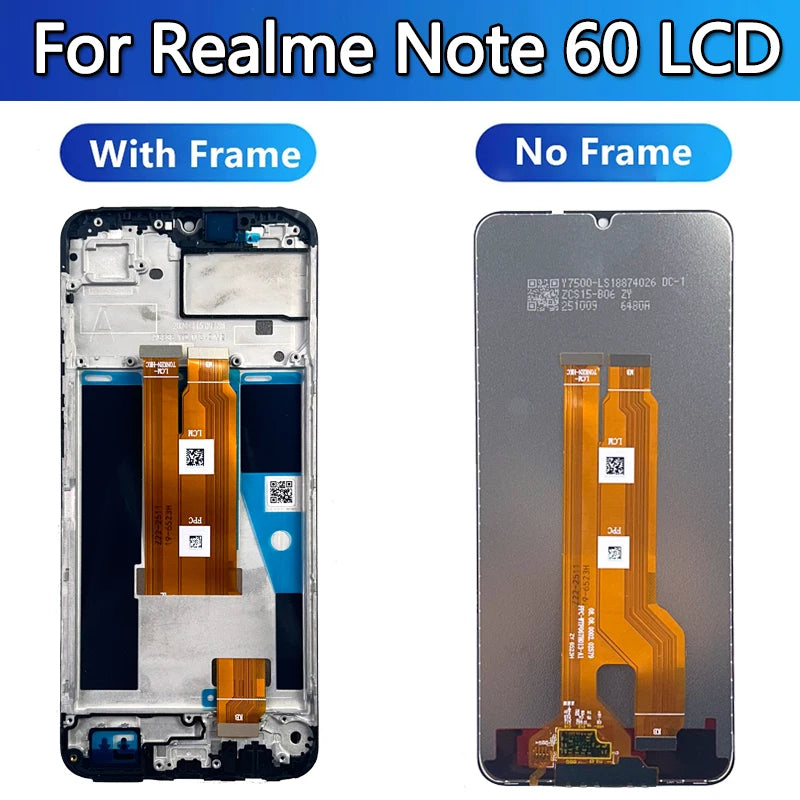 New Display For Realme Note 50 RMX3834 LCD Display Touch Scr