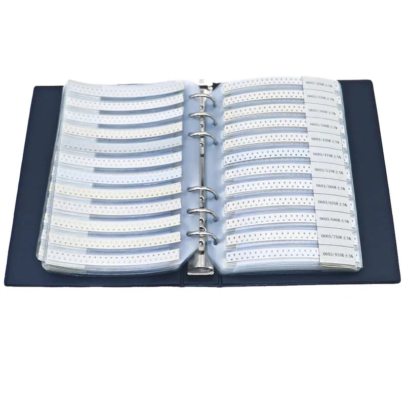 0402 0603 0805 1206 2512 1% SMT Chip Resistor Assortment Kit