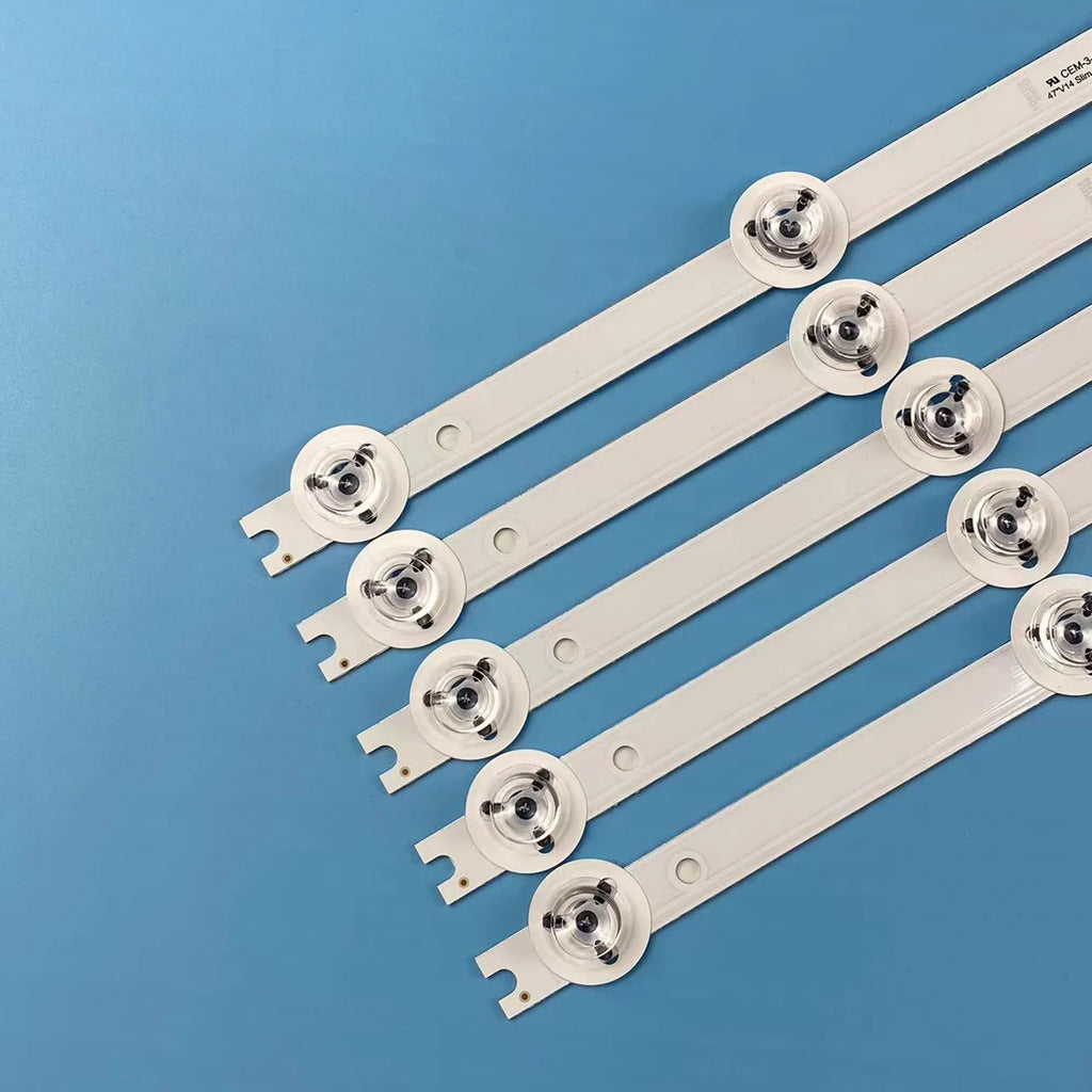 LED Backlight Strip for 47" v14 slim DRT Rev0.2 LC470DUF-VGF2 LC47ODUF-VGF1 TX-47ASW654 TX-47ASW754