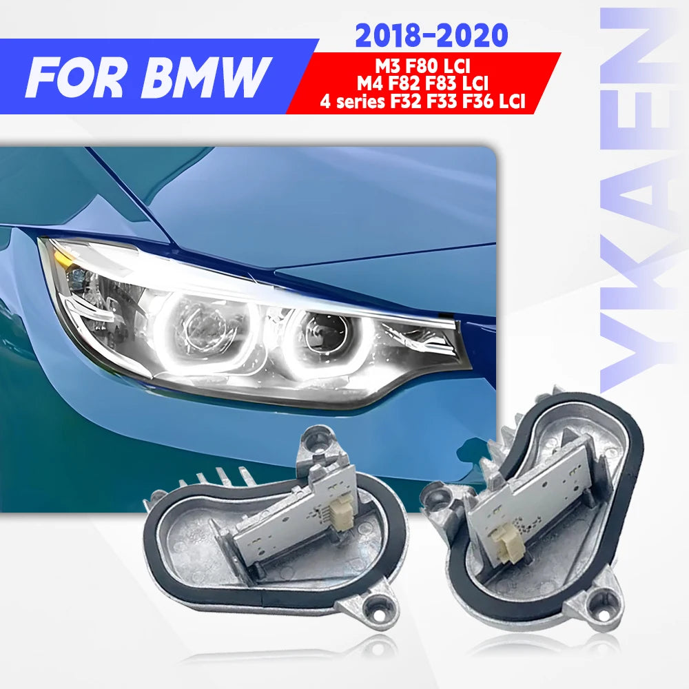 Angel Eyes Daytime Running Light LED Module For BMW M3 M4 4 Series F80 F82 F32 F33 F36 LCI 63117493227 for