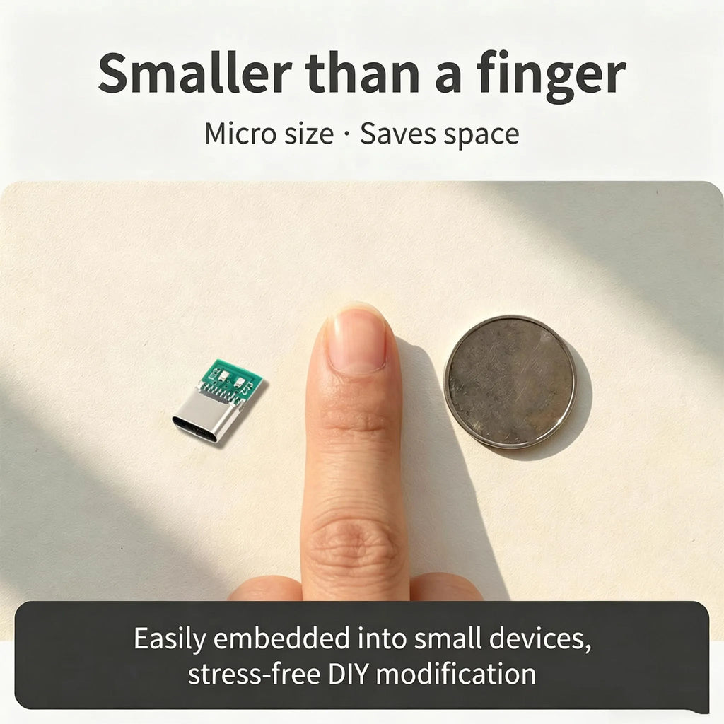 USB 3.1 Type C Connector 5/6 Pins Female Socket Receptacle A