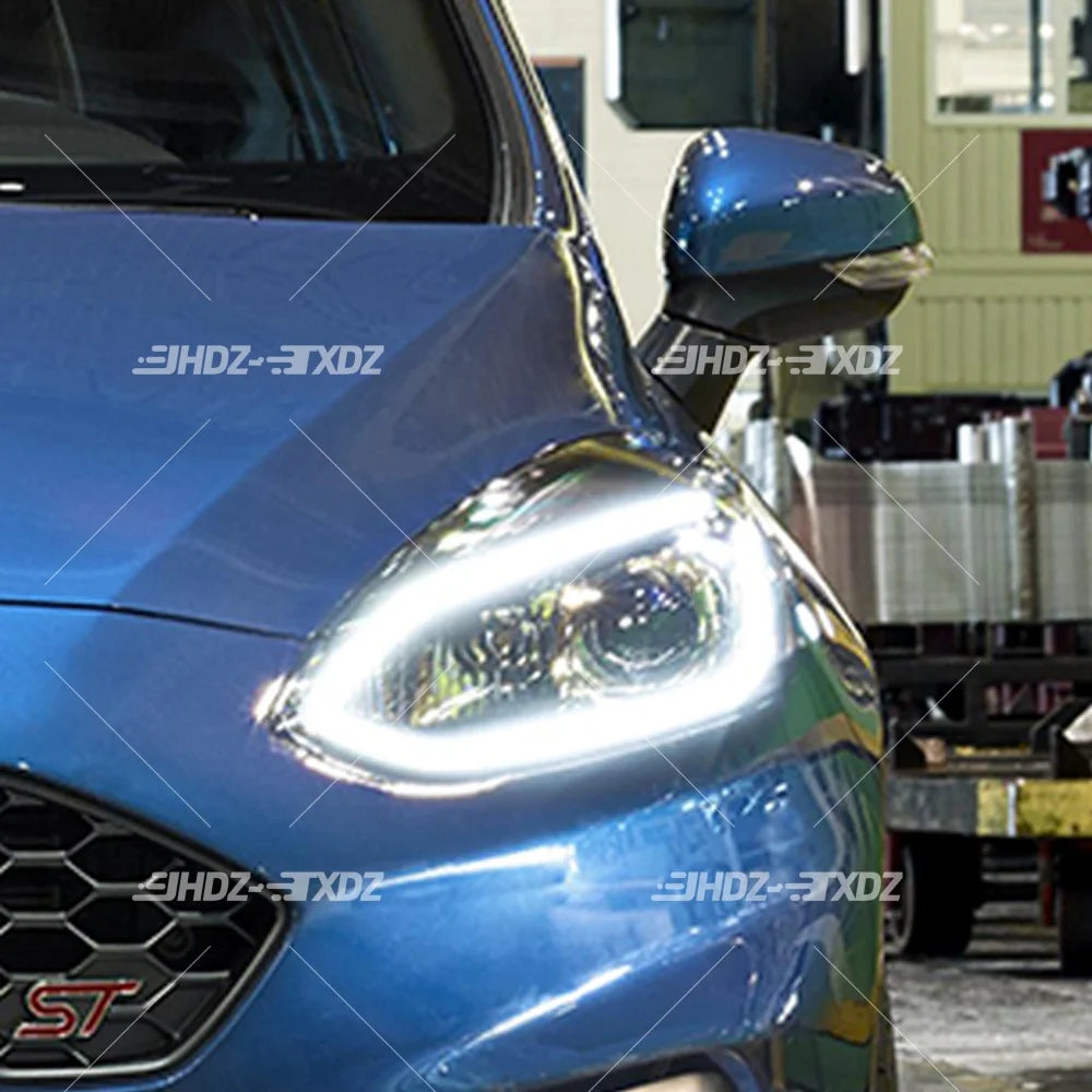 DRL LED Board Yellow Angel Eye Headlight Daytime Running Light Chip Module Blue Red for Ford C519 MK8 MK4