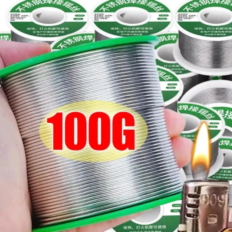 100/20g No Need Solder Powder Soldering Rods Low Temperature