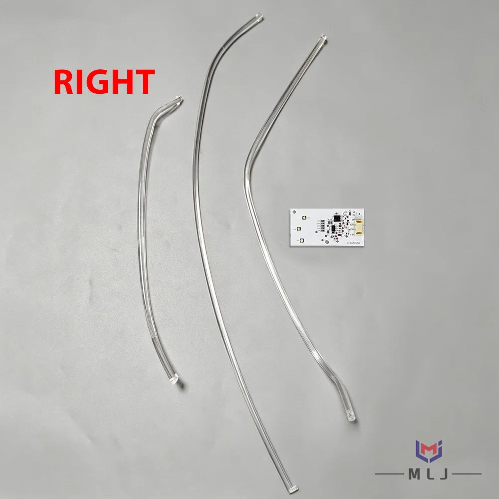DRL Source Board Chips Headlight Light Guide Strip Tube For Renault Megane IV 2015-2022 Spare Parts for