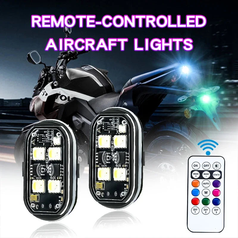 Rechargeable Wireless Light Aircraft Airplane Helicopter War