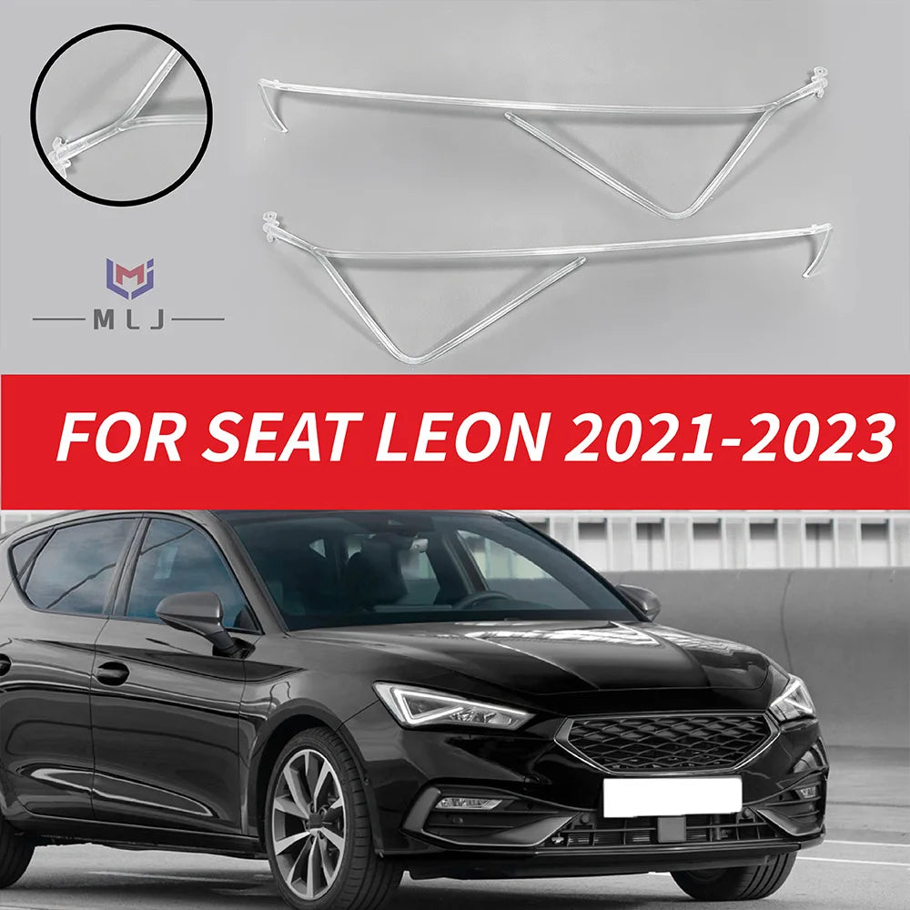 Angel Eye Headlight Light Guide Tube Strip DRL Daytime Running Light Bar For SEAT LEON 2021-2023 Auto