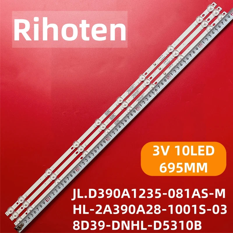 LED Backlight Strip for 40FLEA18T2SM SN039DLD12AT071 AX40LED013/0002 40DLE468 39U10 LE-39D2 40LES50T2SM