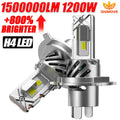 H4 LED 2026 New Headlight Super Bright Bulb Wireless 1500000
