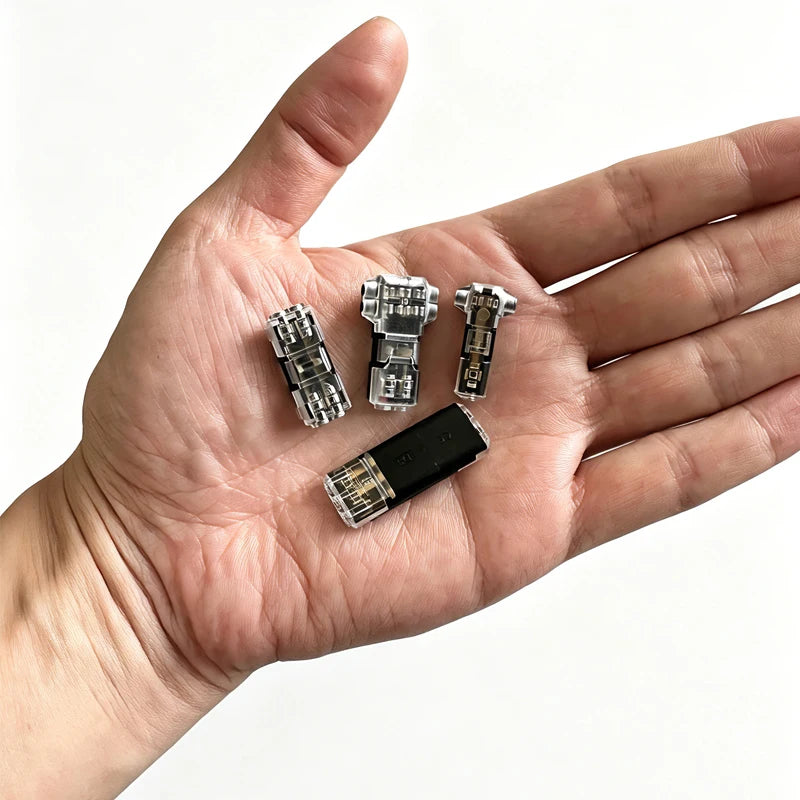T-Type Quick Wire Connection LED Solder-Free Wire Connector 