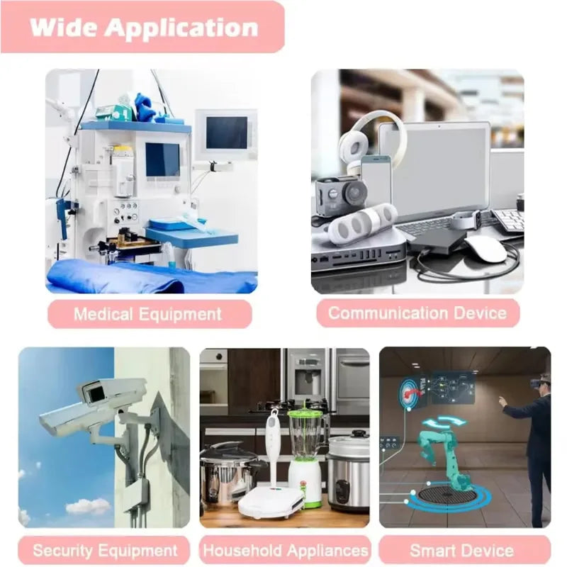 5/10PCS 2Pin USB Connector Type-C Waterproof with Female Soc