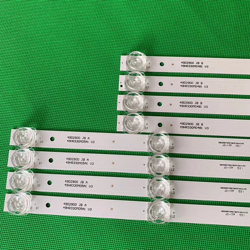 LED Backlight Strip for TCL 49P4 49U67EBC 49UC6406 49A660U 9leds 49D2900A/B 49HR330M05A0/B0 4C-LB4905-HR01J
