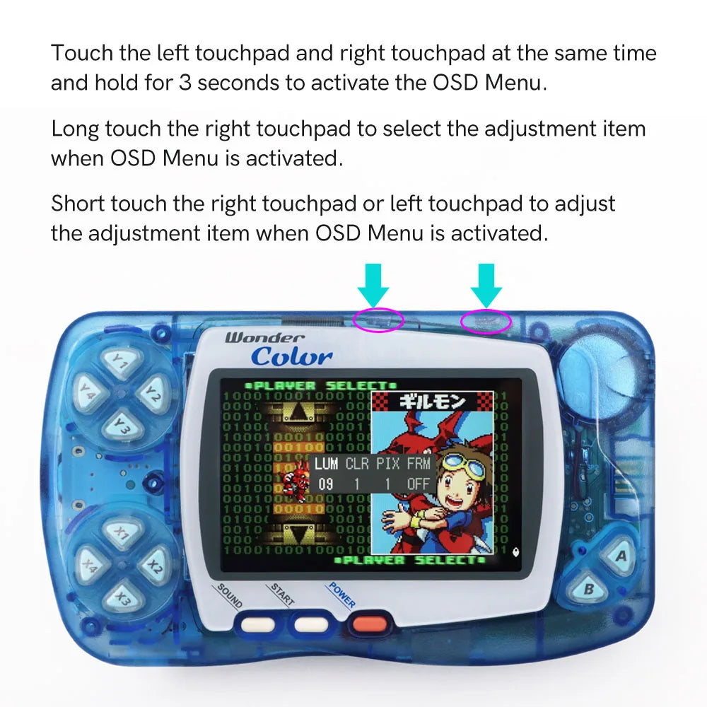 HISPEEDIDO High Definition WSC Backlight LCD kit IPS display