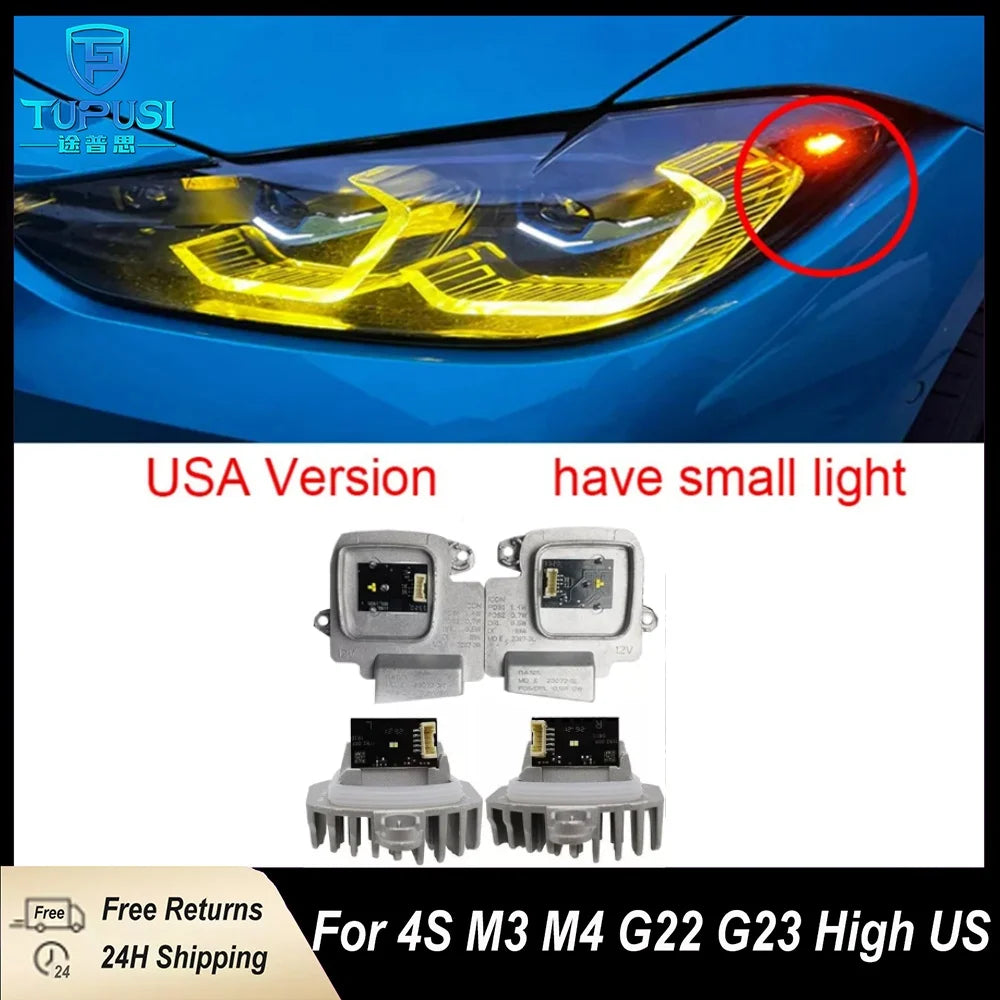 Angel Eye DRL LED Modules For 3 Series G22 G23 G26 M3 G80 M4 G82 G83 2021 2022 2023 Daytime Running Light for
