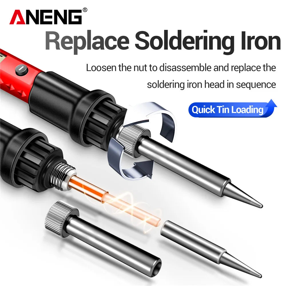 ANENG SL105 Electric Soldering Iron 60W Display Adjustable 1