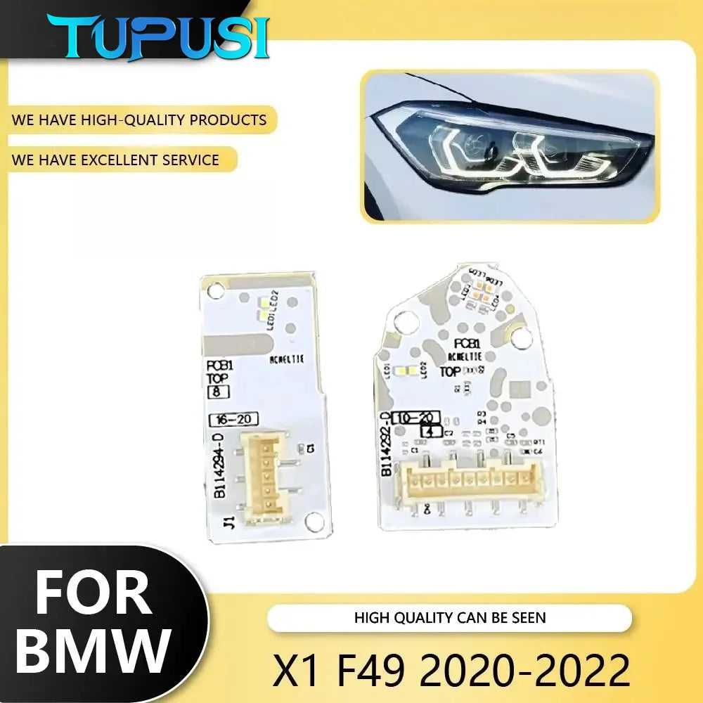 DRL LED Chip White Light Headlights Ballast Chip Circuit Board Light Source Board fittings For BMW X1 F49