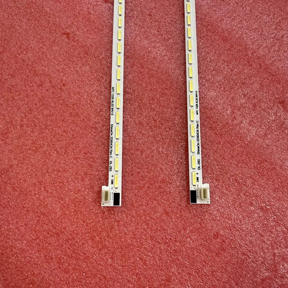 LED Backlight Strip for 2pcs/set LED strip 66LED 520mm for 47E760A 47E680F HR-5300-AZ4700000 2D00433 2D00434