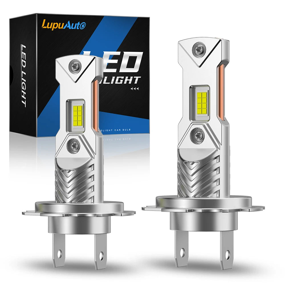New 2Pcs H7 LED Lights Headlight Bulb Led HeadLamp 6500K CSP