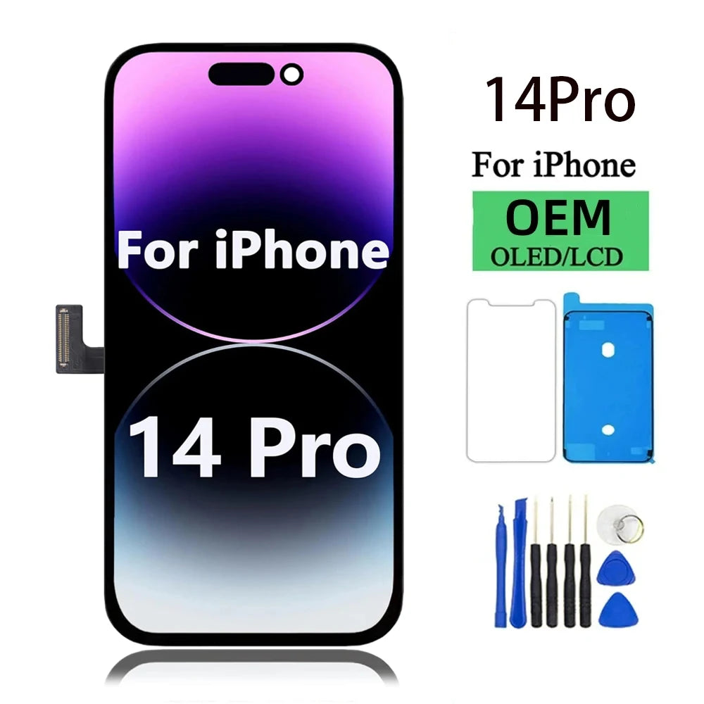 OLED Pantalla For IPhone 14 Pro LCD Display Touch Digitizer 