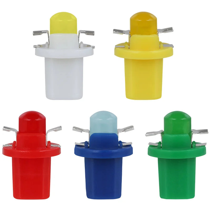 10/20Pcs T5 B8.5D 1SMD Car Lights 5050 Gauge LED Indicator B