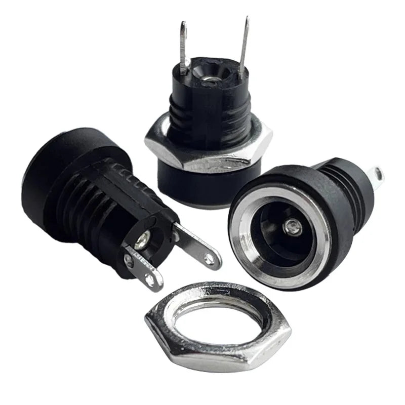 10/50PCS DC022B 5.5 X 2.1mm DC Power Jack Supply Socket 3.5X