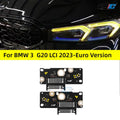 DRL Lemon Yellow LED Panel Superbright Laser Daytime Running Lights Yellow Headlight DRL Module for BMW G28