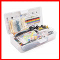 Start 830 Breadboard Kit MB-102 for UNO R3 Component Pack Beginner Electronic Components Electrolytic Capacitor Resistor led