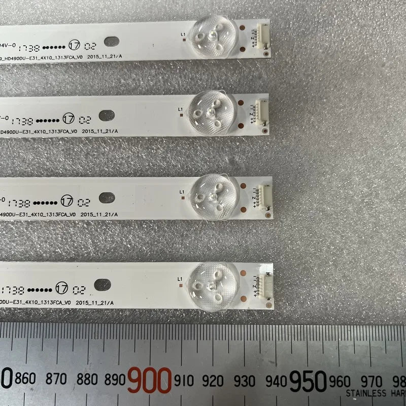 LED Backlight Strip for10LED For H49MEC3030 HD490DU-EU31 H49MEC3050 H49M3000 LED49K300U NS-49DR420NA8