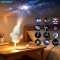2-in-1 USB Galaxy Projection Light Adjustable Focus Ambient 