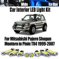 11-Piece LED Interior Light Kit for Mitsubishi TR4 1999-2007 - Canbus Error-Free Interior Bulbs