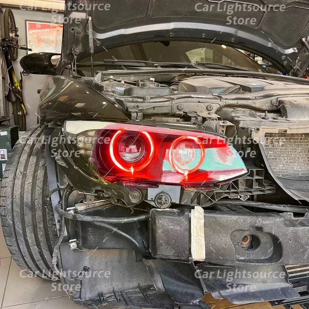 Xenon Headlight Daytime Running Light Module Yellow Blue Red DRL Chip Boards Angel Eyes for BMW E93 E92